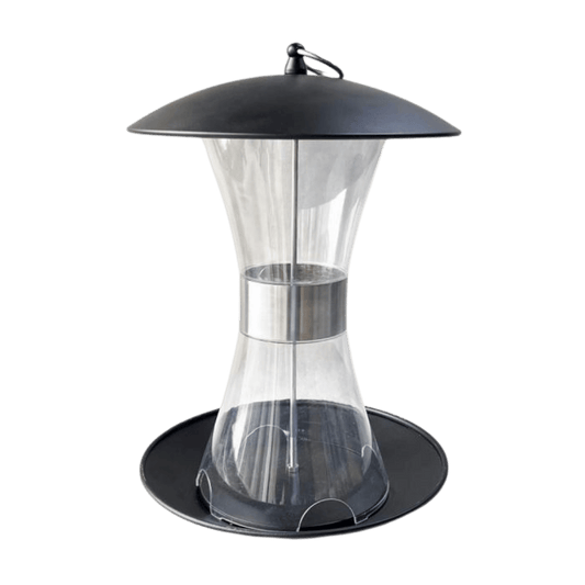 Flot og elegant foderautomat - timeglas