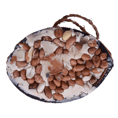 Sortenæb mix af halve kokosnødder med topping (assorteret)
